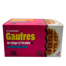 C'est Belge Gaufres de Liège à l'érable surgelées