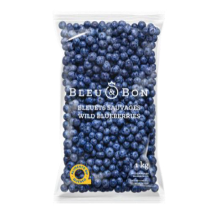 Bleu et bon Bleuets sauvages du Québec surgelées
