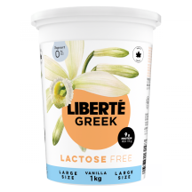 Yogourt grec 0% vanille sans lactose image #20818
