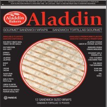 Aladdin Tortillas nature 12po