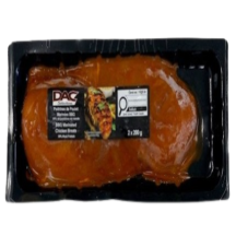 DAC Sélection Frozen BBQ marinated chicken breasts
