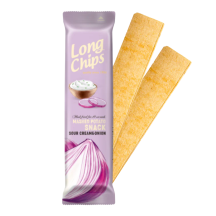 Long Chips Croustilles longues à la crème sûre et oignon