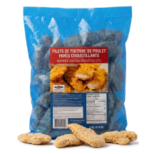 Reuven Frozen breaded chicken breast fillets