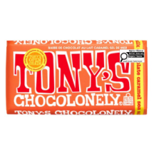 Tony's Chocolonely Chocolat au lait riz soufflé caramel
