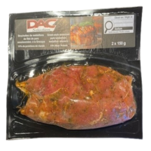 DAC Sélection Brochettes de porc assaisonné grecques cru,surg