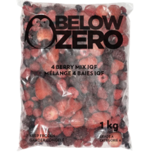 Below Zero Mélange 4 fruits IQF surgelé