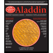 Aladdin 12in tomato grilled tortilla