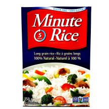 Minute Rice Instant long grain rice Minute Rice Instant long grain rice