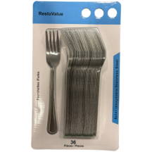 RestoValue Fourchette à diner en acier inoxydable