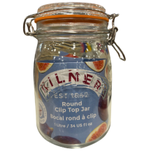 Générique Pot en verre 1L avec clip