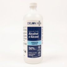 Delon Alcool à friction isopropylique 50%
