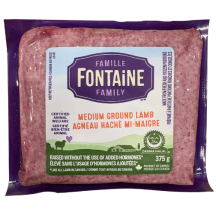 Famille Fontaine Fresh medium ground lamb