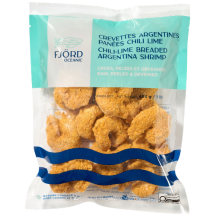 Fjord océanic Frozen crispy chlli- lime Argentina shrimp