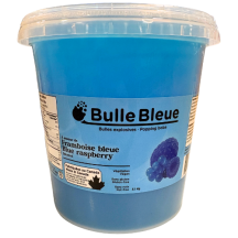 Bulle Bleue Bulles fusion framboise bleue