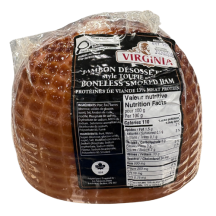 Virginia Deli Spinning ham in half [2.5 /kg] [$/kg]