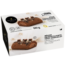 Martin Dessert Frozen chocolate yule log