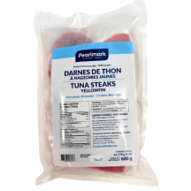 Pearlmark frozen Yellowfin tuna steak