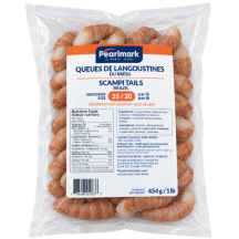 Pearlmark Frozen scampi tails Brésil 25/30
