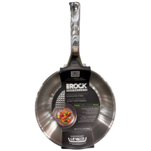 The rock performance 9.5 in stainless steel fry pan