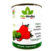 Bioitalia Tomates pelées biologiques