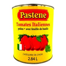 Pastene Italian peeled tomatoes with basil