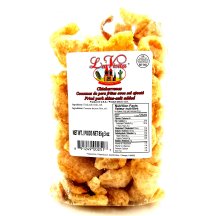 La Visita Couenne de porc frites avec sel ajouté