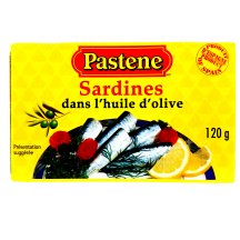 Pastene Sardine à l'huile d'olive