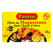 Pastene Mackerel fillets in olive oil