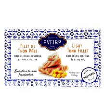 Aveiro Light tuna fillet/chickpeas/onions and olive oil