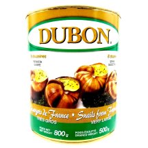 Dubon Very large French snails