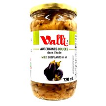 Valli Mild eggplants in oil