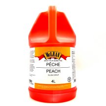 Mclean Peach slush syrup