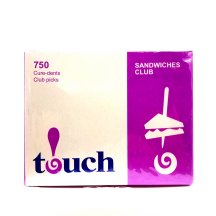 Touch 80190N Toothpick for club sandwich 3.5inch