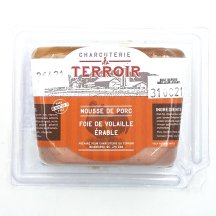 Charcuterie Du Terroir Pork mousse with poultry liver and maple