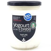 Nouvelle France Yogourt nature au lait de brebis