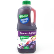 Tradition Jus de pomme et raisin [btl+dep]