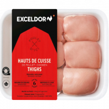 Thigh high boneless chicken