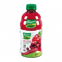 Tradition Jus de pomme et canneberge biologique [btl+dep]