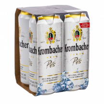 Krombacher Bière pilsner [can+dep]