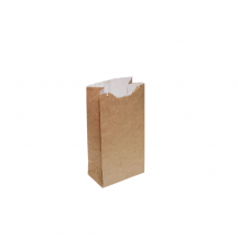 Sac Frontenac Double paper fry bag 0.5lb