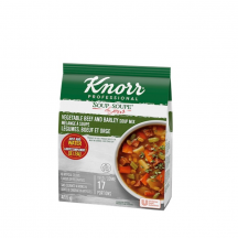 Knorr Vegetable beef and barley soup mis