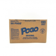 POGO Coated smoked sausages on frozen stick