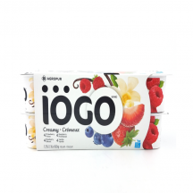 Iogo Strawberry/blueberry/rasberry/vanilla 1.5% yogourt