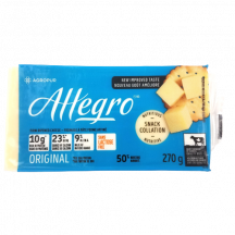 Allegro Fromage à pâte ferme 9% m.g