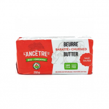 L'Ancêtre Beurre baratté salé biologique