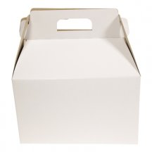 EBB 5930 Lunch box white handle 8.5X5.5X5