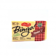 Bingo Fromage cheddar fort biologique sans lactose