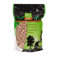 Delices de la foret Dried roasted salted whole jumbo cashews with skin