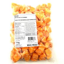 Alasko Frozen IQF diced papaya