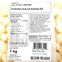 Oignons perles IQF surgelé image #7279